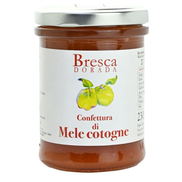 Quitten Marmelade, Confettura di Mele cotogne, 230g, Bresca Dorada, Sardinien