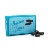 Amarelli Assabesi, Weiches Lakritz in lustigen Formen mit Anis, Box, 100 g, Amarelli Italien