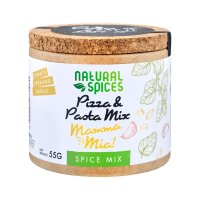Gew&uuml;rz-Mix f&uuml;r Pizza &amp; Pasta &quot;Mamma Mia!&quot;, 55g, Natural Spices, Niederlande