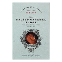 Salted Caramel Fudge, Karamell mit Butter und Meersalz,...