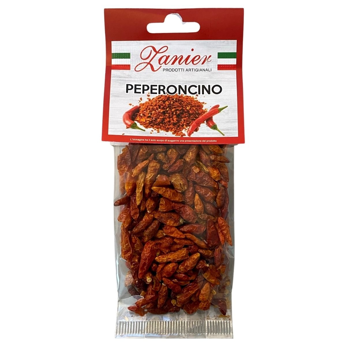 Ganze getrocknete Peperoncini, 35 g, Zanier, 2,49 €