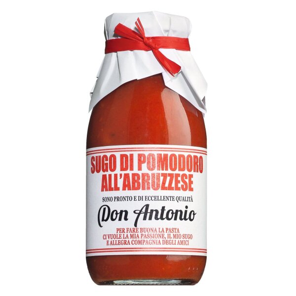 Sugo Abruzzese, Kirschtomatensauce nach Abruzzen Art, 240 ml, Don Antonio, Italien