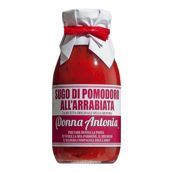 Sugo allarrabbiata, Kirschtomatensauce pikant, 240 ml, Donna Antonia, Italien
