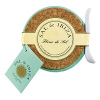 Fleur de Sel im Keramik-Topf, handgeerntet, 150 g, Sal de...