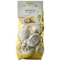 Amaretti Morbidi alla Mandorla, Weiche Mandelmakronen, Geschenkpackung, 150 g, Pasticceria Rippa