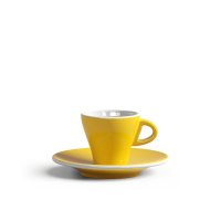 Espresso Tasse mit Untertasse, Gardenia, 65 ml, Gelb,...