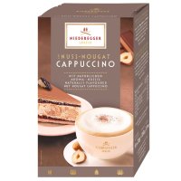 Nuss-Nougat-Cappuccino, 10-Stick Portionsbeutel,...
