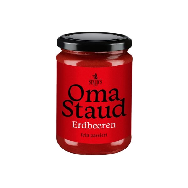 Oma Staud Erdbeere fein passiert, 450 g, Stauds Wien, Österreich