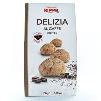 Delizia al Caffè, Weiche Amaretti mit Espresso, 150 g, Pasticceria Rippa