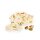 Torrone mit Mandeln und Pistazien in Stücken, Crunchy, Cristalli Pistacchi, 150g, weißer Nougat, Dolcital