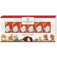 Marzipan Eier, mit Zartbitter-Schokolade, 100g, Niederegger