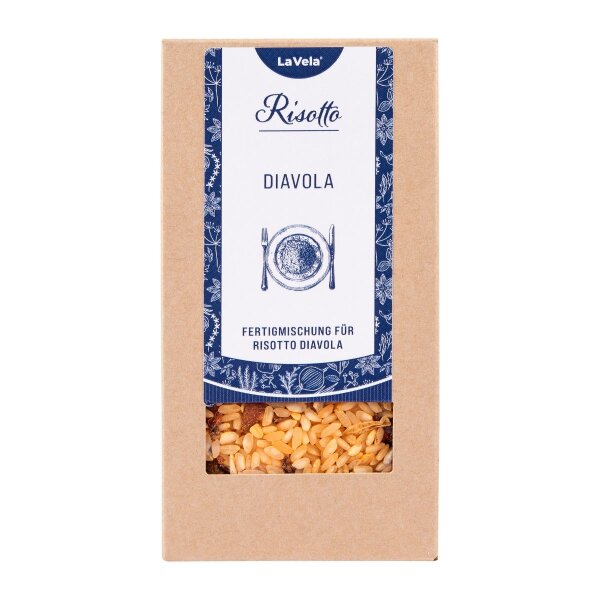 La Vela Risotto Diavola, Mediterranes Risotto mit Chili, 250 g