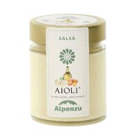 Salsa Aioli’, Cremige Knoblauch-Sauce, 125g, Alpenzu