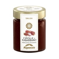 Salsa di Cipolle e Rabarbaro, Zwiebel-Rhabarber Sauce,...