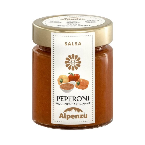 Salsa di Peperoni, Paprika-Sauce, 150g, Alpenzu