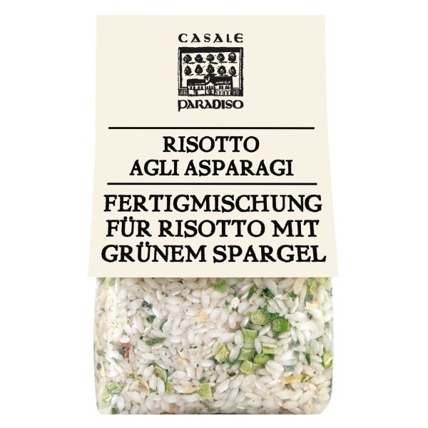 Risotto agli Asparagi, Risotto mit grünem Spargel, 300 g, Casale Paradiso