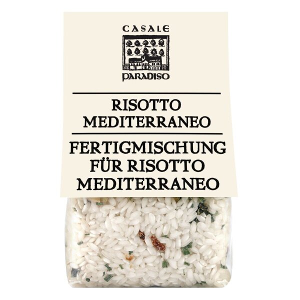 Risotto Mediterraneo, Risotto mit italienischem Gemüse, 300 g, Casale Paradiso