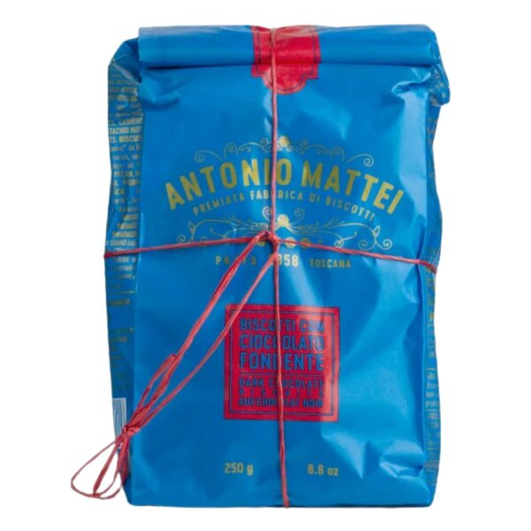 Cantuccini Con Cioccolato Fondente, Toskanische Mandelkekse, 250 g, Antonio Mattei Biscottificio