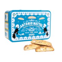Cantuccini La Mattonella, Schmuckdose, Toskanische Mandelkekse, 300 g, Antonio Mattei Biscottificio