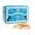 Cantuccini La Mattonella, Schmuckdose, Toskanische Mandelkekse, 300 g, Antonio Mattei Biscottificio
