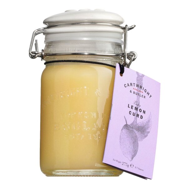 Lemon Curd, 275 g, Cartwright & Butler, England