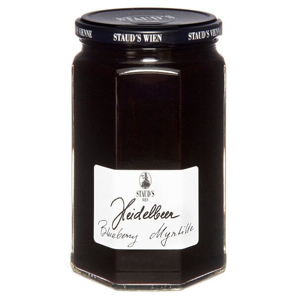 Heidelbeer Leichtkonfitüre, 635g, Stauds Wien, Österreich