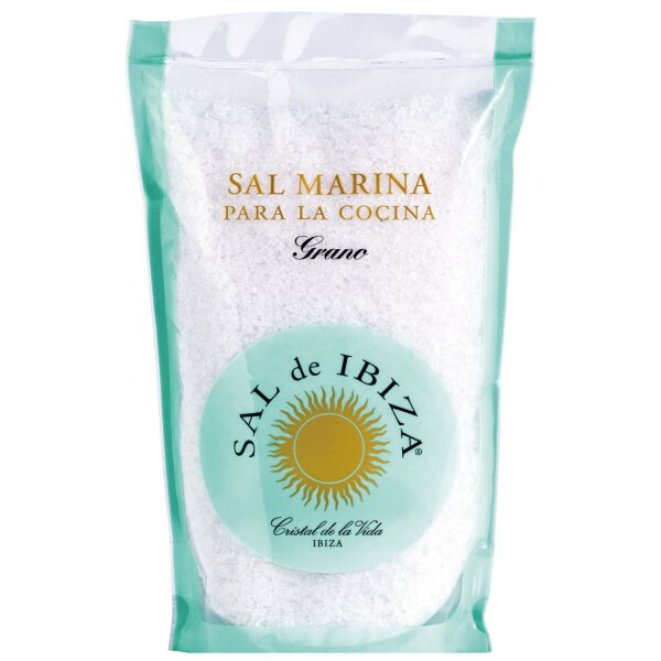 Sal Marina Grano, grobes Meersalz im Beutel, 1000 g, Sal de Ibiza