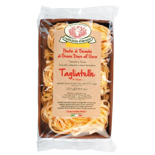 Tagliatelle alluovo, Eierbandnudeln, 250 g, Rustichella dAbruzzo