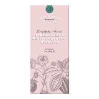 Strawberry and White Chocolate Biscuits, Biscuits mit...