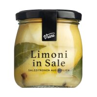 Limoni in sale, Salzzitronen aus Sizilien, 180 g, Viani