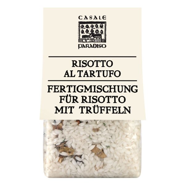 Risotto al tartufo, Risotto mit Sommertrüffeln, 300 g, Casale Paradiso