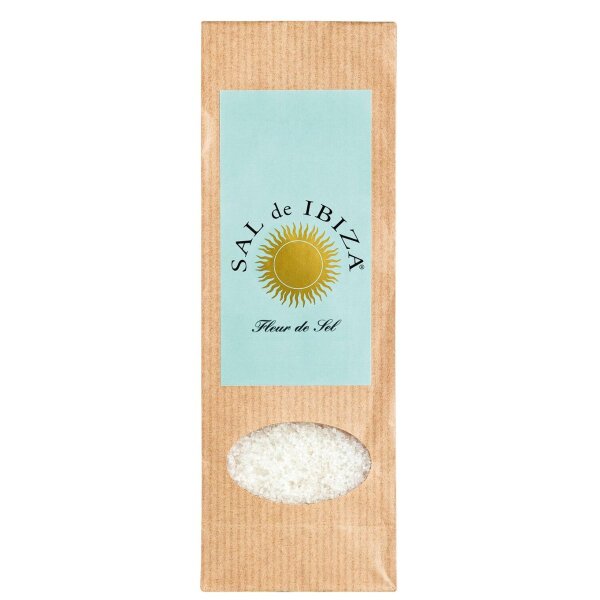 Fleur de Sel Nachfüllpackung, handgeerntet, 150 g, Sal de Ibiza