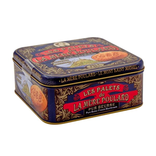 Palets, Butterkekse in Geschenkdose, 250 g, La Mère Poulard