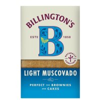 Light Muscovado Rohrzucker, 500g, Billingtons