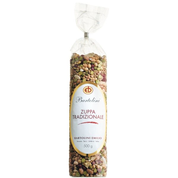 Zuppa tradizionale, Hülsenfrüchtemischung für Suppen, 500g, Bartolini
