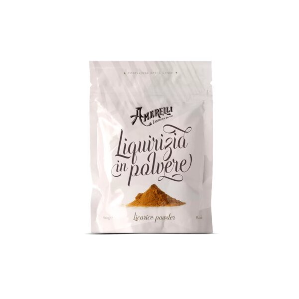 Amarelli Polvere di Liquirizia, Lakritz Pulver, 100 g, Amarelli Italien