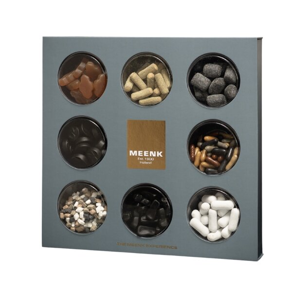 MEENK Geschenkset Experience, 8 Sorten Lakritz, 560 g