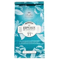Copeaux de Chocolat, Trinkschokolade in Flocken, 77%, 200...