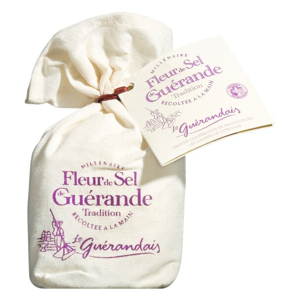 Fleur de Sel de Guérande, 125g, Le Guérandais