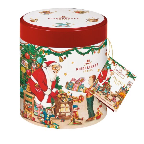 Weihnachtsdose mit Marzipan Klassikern, 250 g, Niederegger