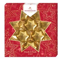 Weihnachts-Sterne, Marzipan Zimt, 125 g, Niederegger
