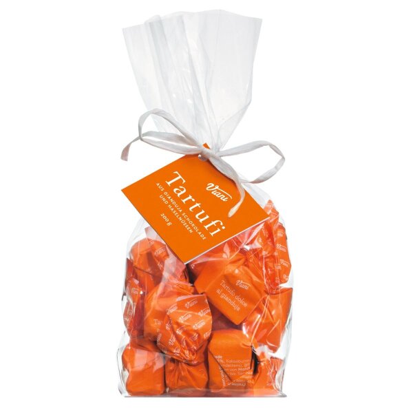 Tartufi dolci al gianduja, Schokoladentrüffel mit Gianduiaschokolade und Piemont Haselnüssen, 200g, Viani