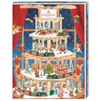 Adventskalender Pyramide, 300 g, Niederegger
