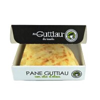 Pane Guttiau mit Olivenöl, traditionelles dünnes knuspriges Fladen-Brot aus Sardinien, 250g, Su Guttiau